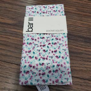 NWT bar III men's pocket square